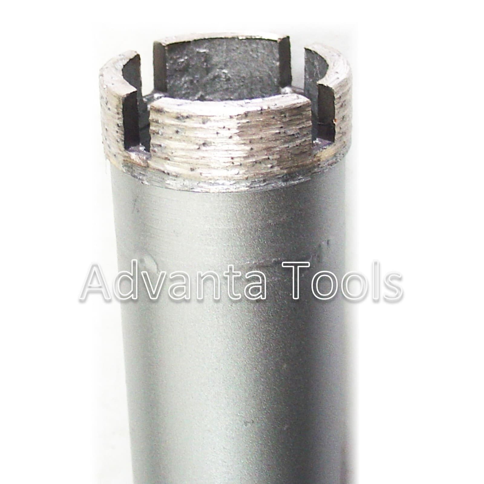2-1/4” Dry Diamond Core Drill Bit for Hard Concrete Masonry 5/8"-11 Threads 4