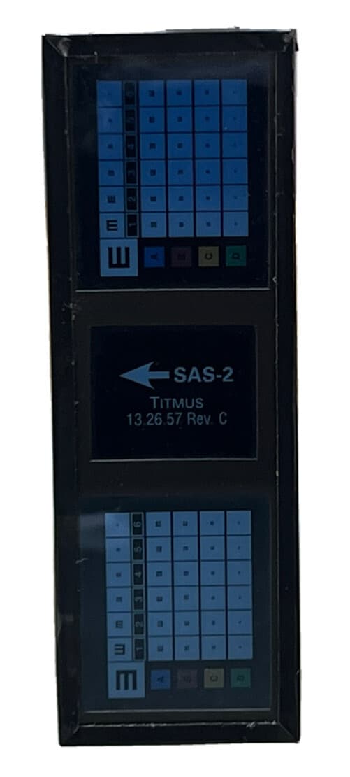 Used Titmus Vision Screener Slides SAS-2  Binocularity Test Slide 18103 2