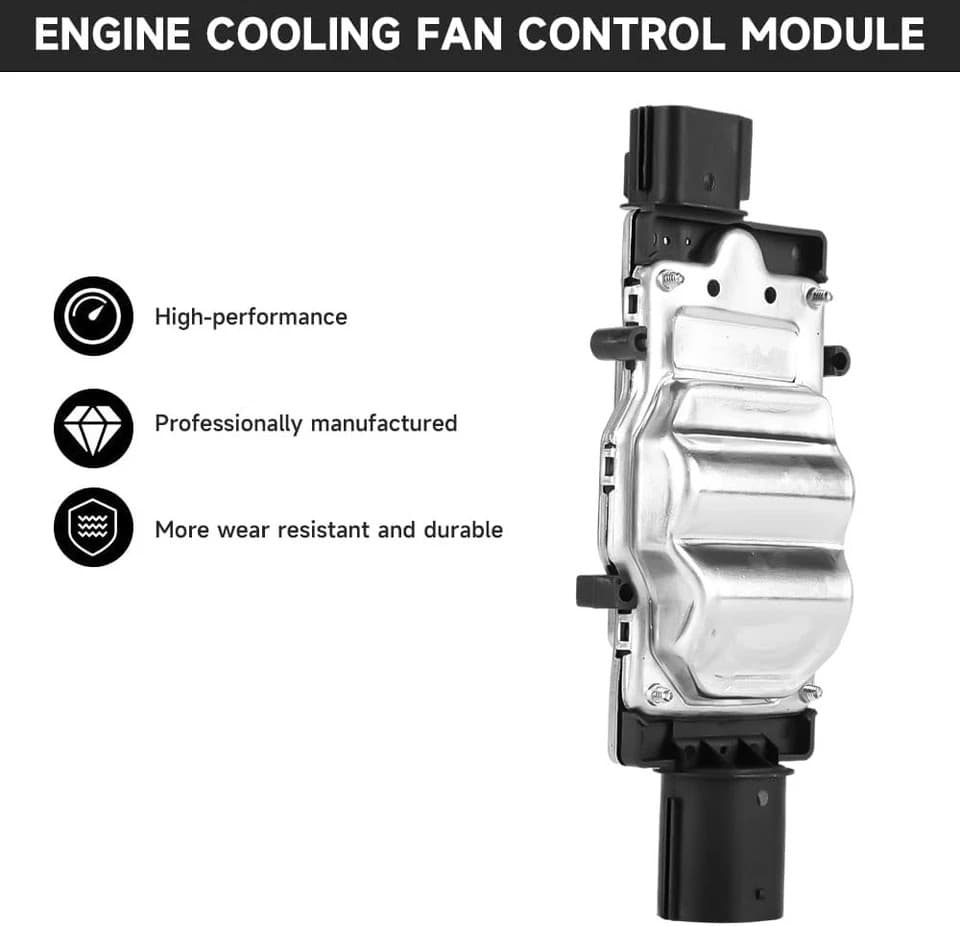 Engine Cooling Fan Control Module - Compatible for Mazda 3 5, for Ford Focus 2