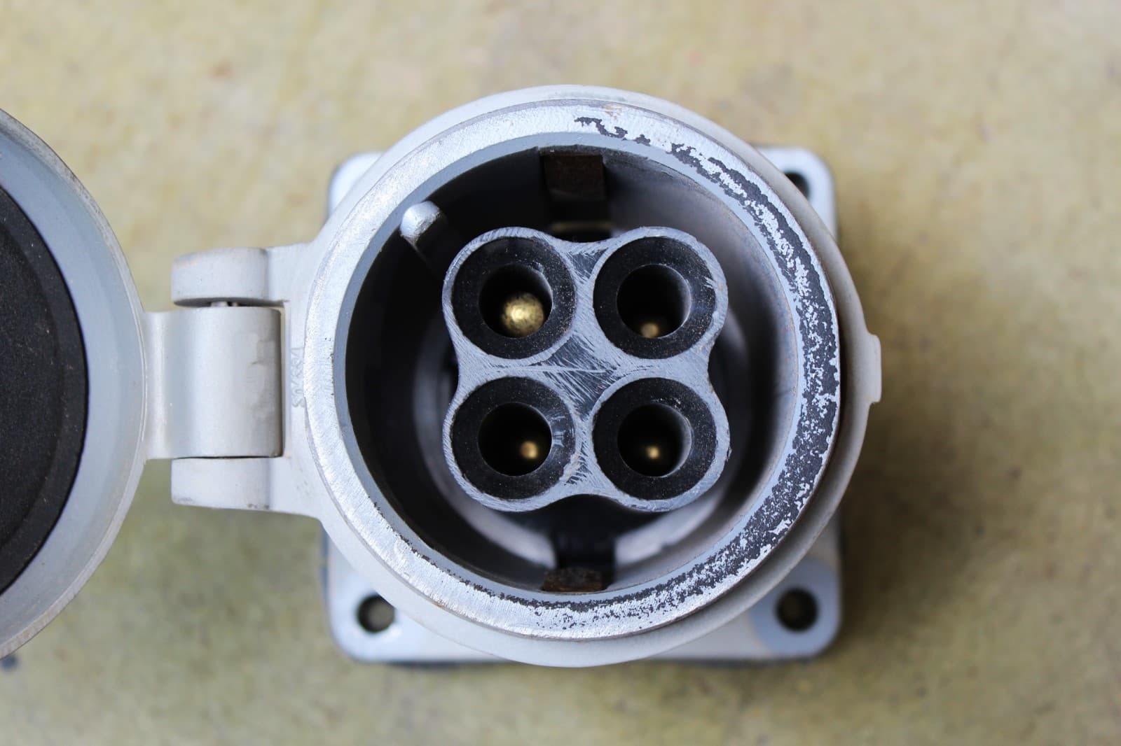 APPLETON ADR1034 100 AMP RECEPTACLE 3W 4P STYLE 2 6