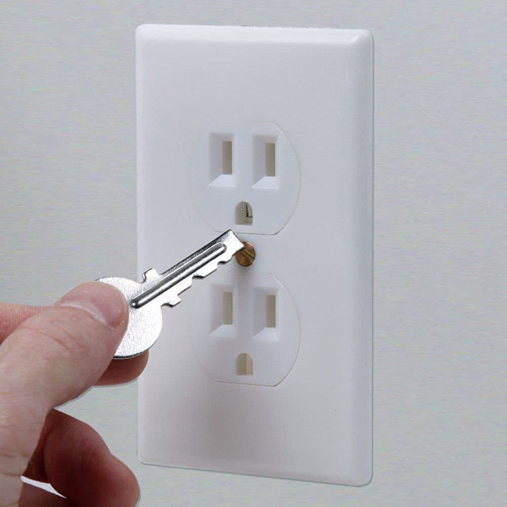 Hidden Wall Safe Security Electrical Outlet Keys Vault Secret Hide Valuables NEW 4