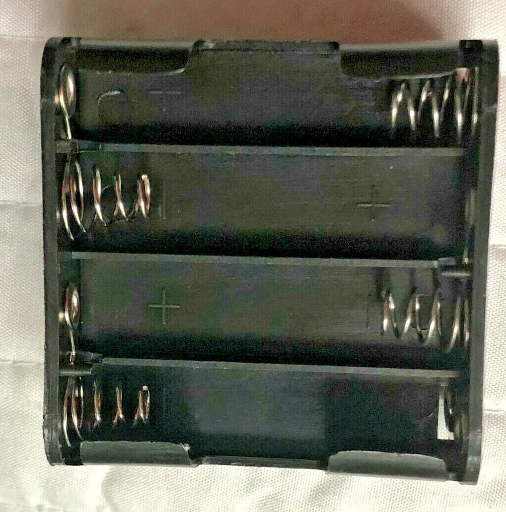 NEW WHITES SURFMASTER PI PRO METAL DETECTOR BATTERY HOLDER 8 CELL  4