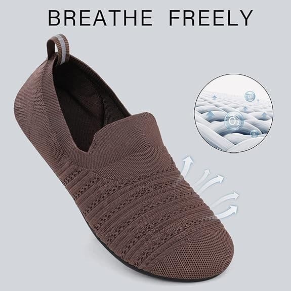 Men's Portable Ultra Light Stretch House Slippers Soft Sole Slip On Quick-Dry 3