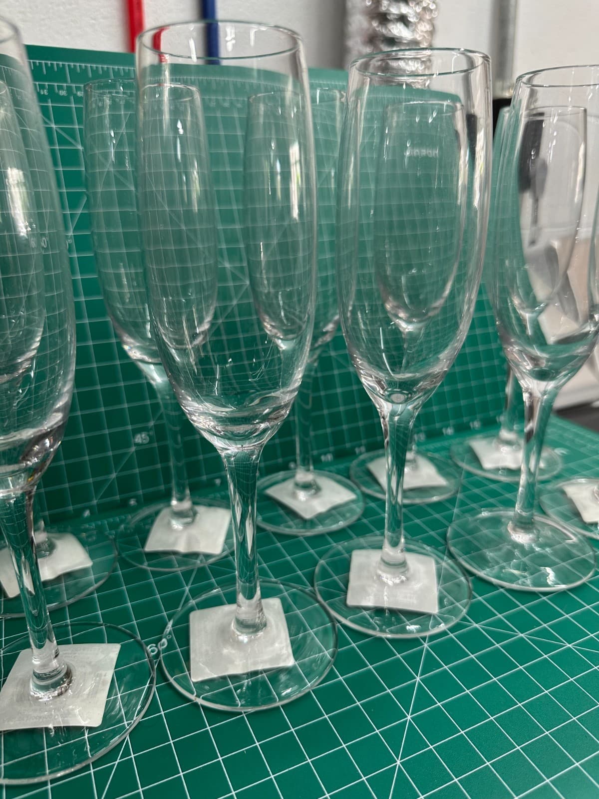 10-pack Anchor Hocking 14068 Florentine Wine 6 oz Glass Stemmed Champagne Flute 2