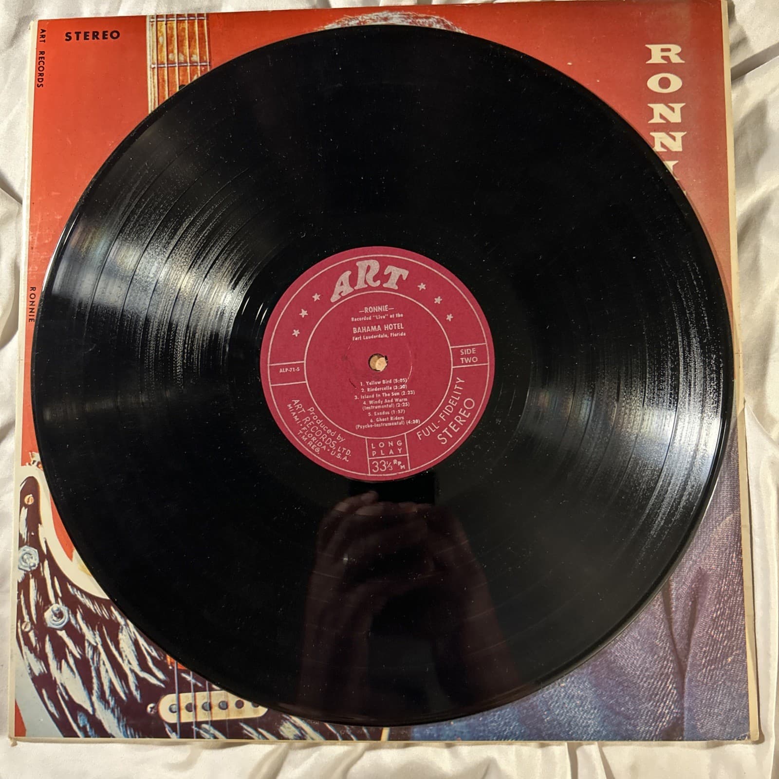 Ronnie Prophet Vinyl Record Volume Three Signed Autograph 4