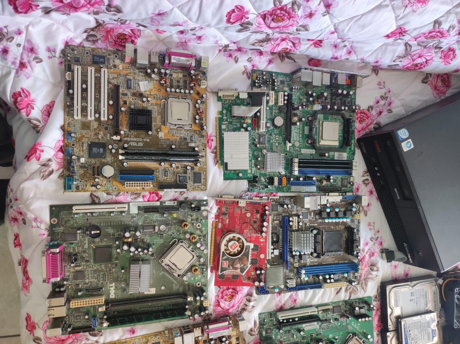 Asus Dell Lenovo Ati Nvidia Intel Amd Wd Samsung Corsair Asroc Computer Lot 2