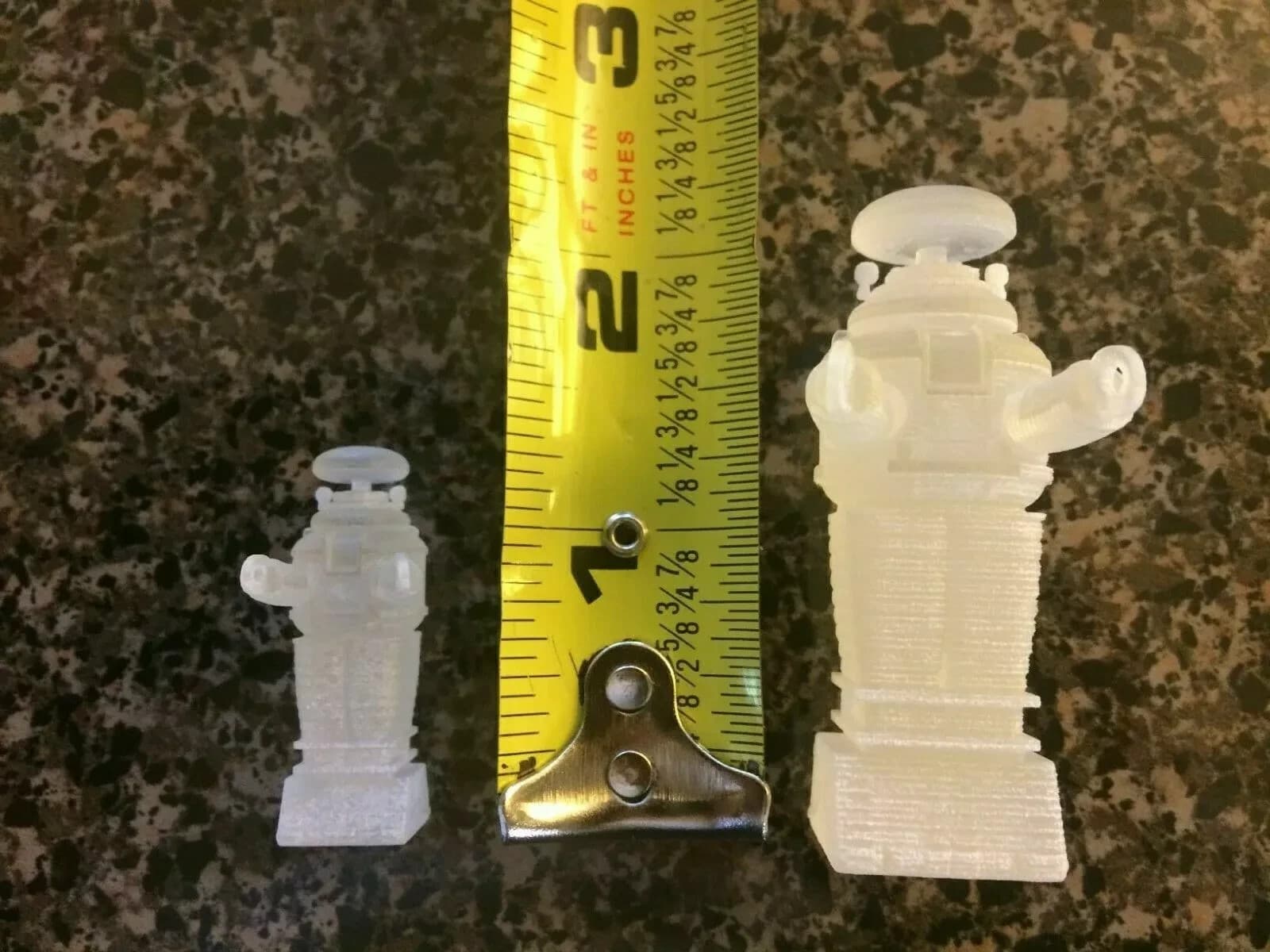 LOST IN SPACE ROBOT POLAR LIGHT Jupiter 2 3D Printed 1 inch tall
