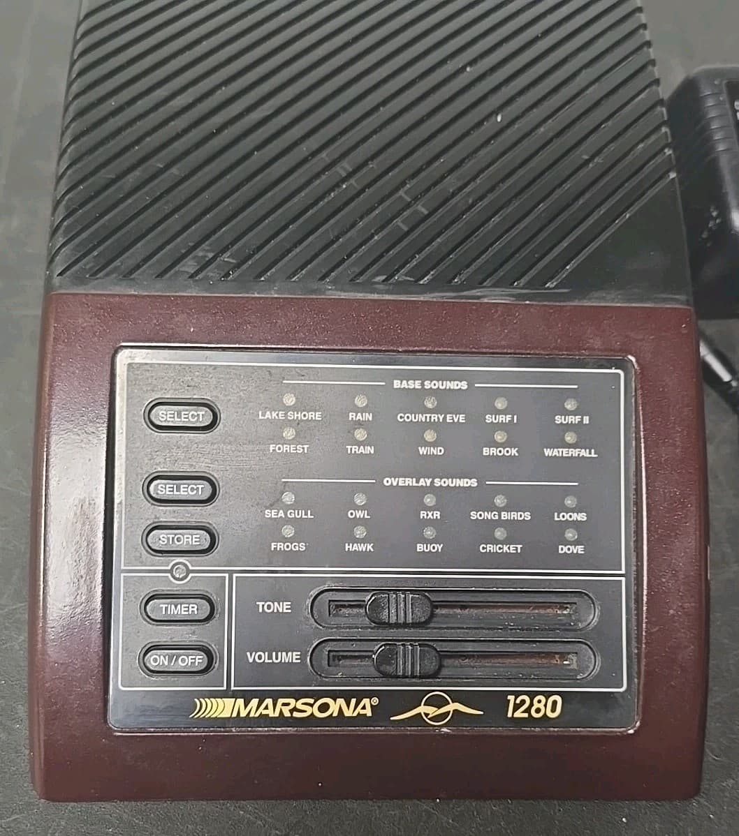 Marsona 1280 Programmable Sound Conditioner Machine w/AC Adapter, Tested 2