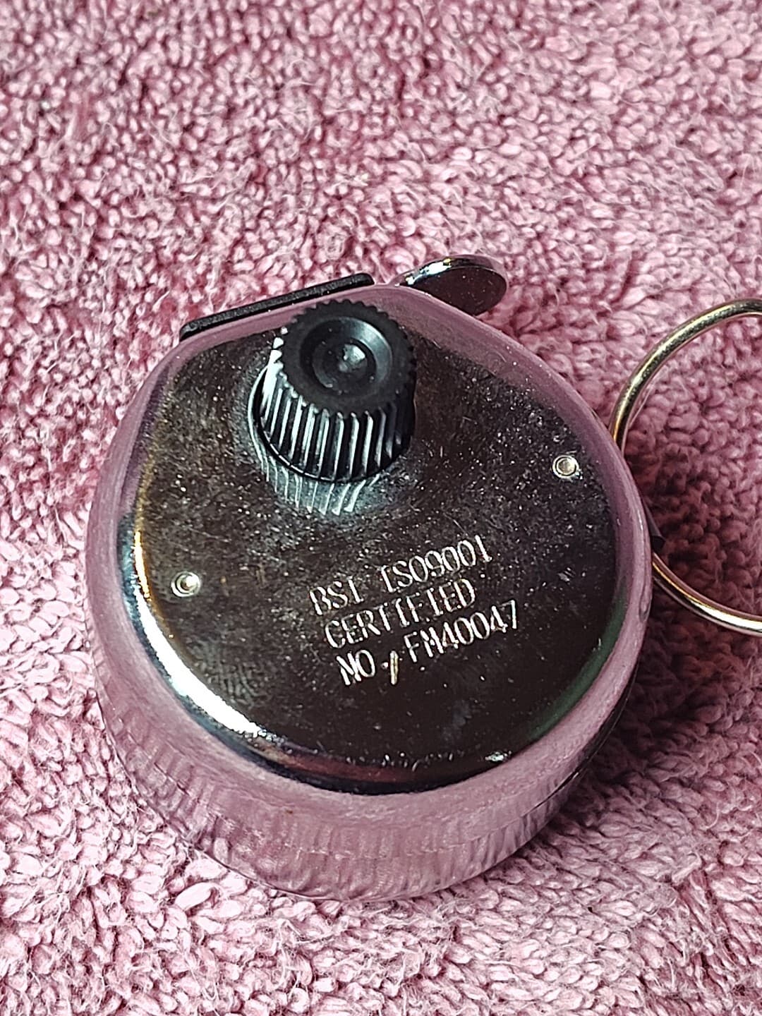 Vintage Portable 4 # Display Clicker Sport Golf Stroke Handheld Tally Counter 4