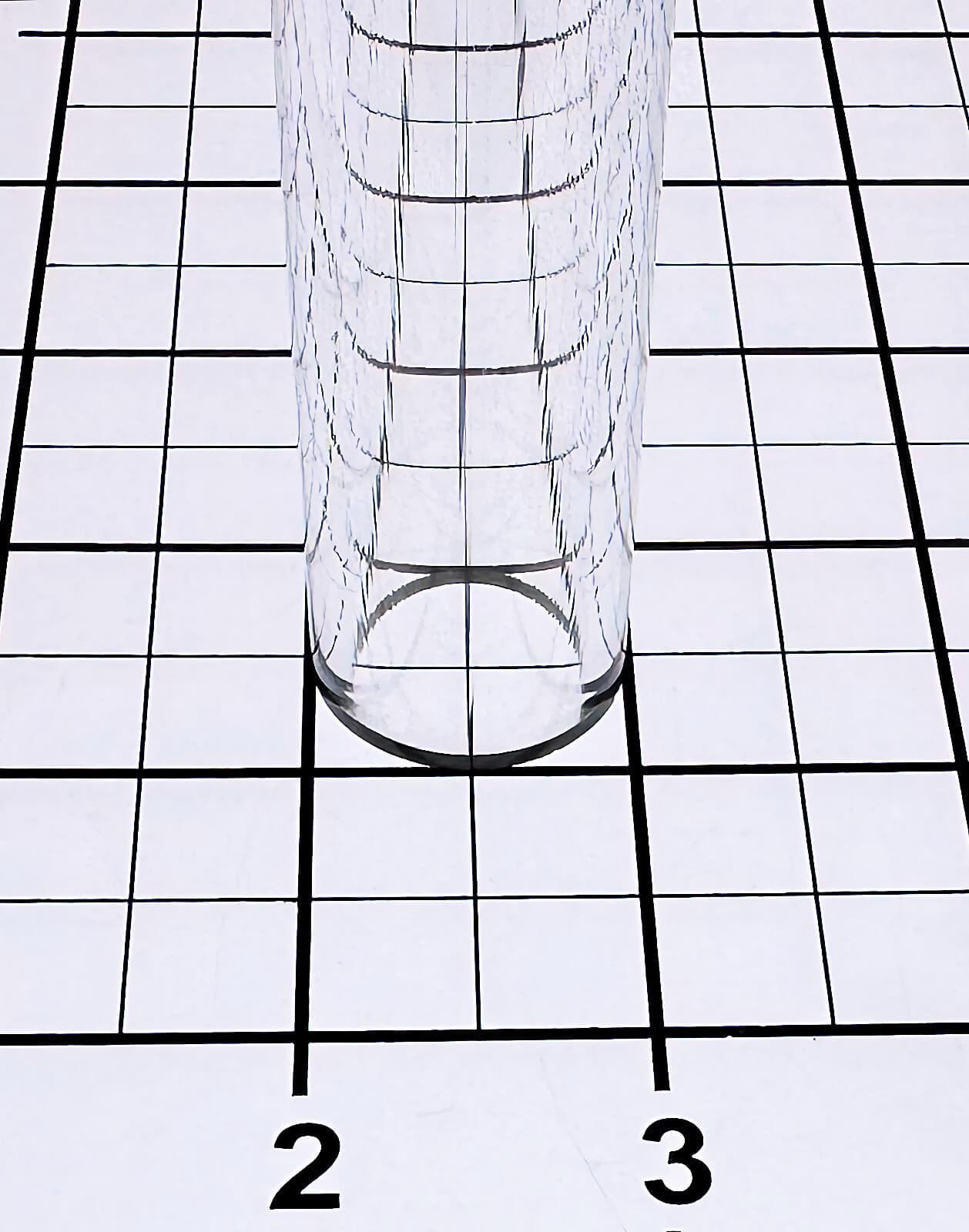 1” OD x 3/4" ID x 12" INCH LONG CLEAR ACRYLIC TUBE PLEXIGLASS LUCITE 1" DIAMETER 6