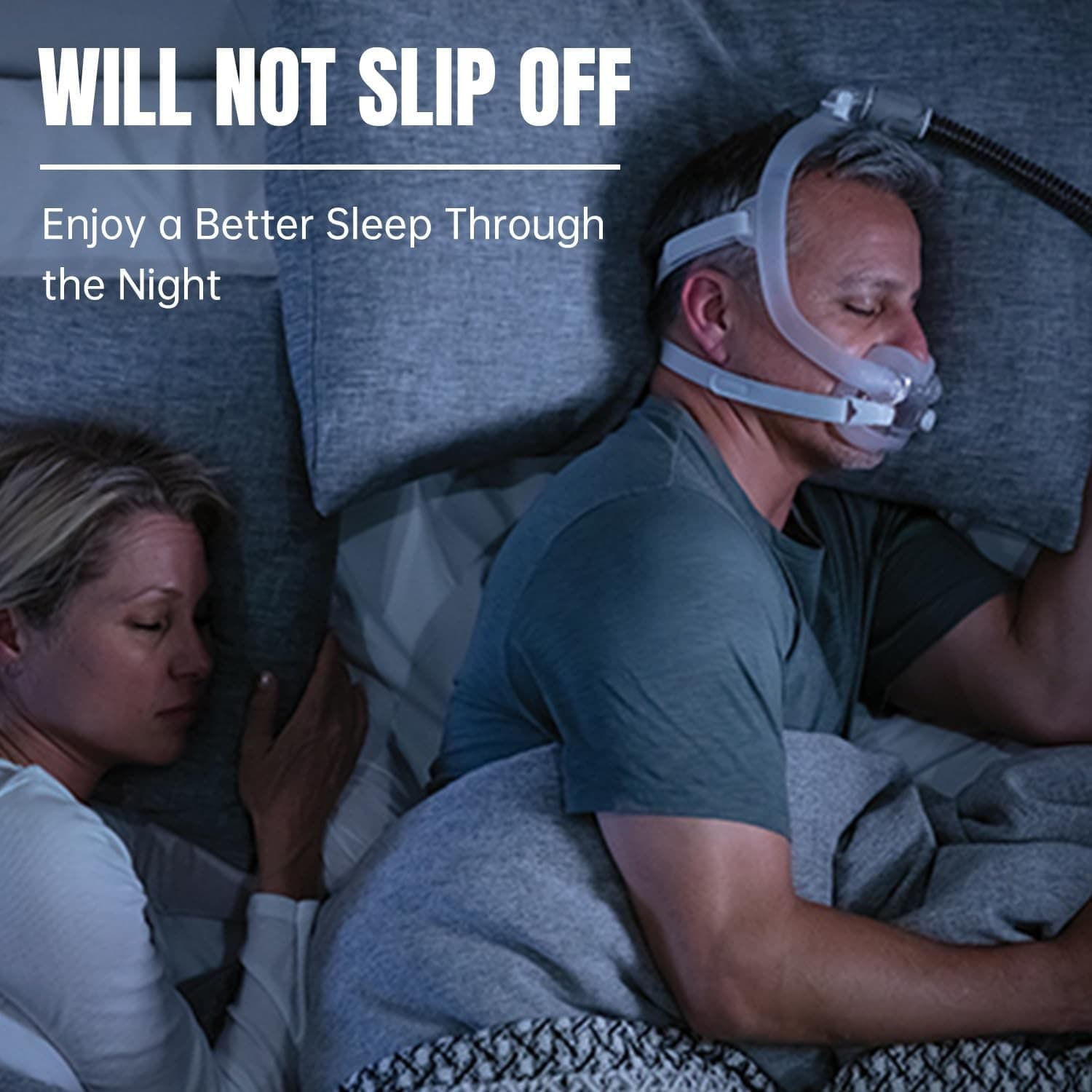 Replacement CPAP Headgear for Airfit F30i, AirFit F30i 2-Pack  3