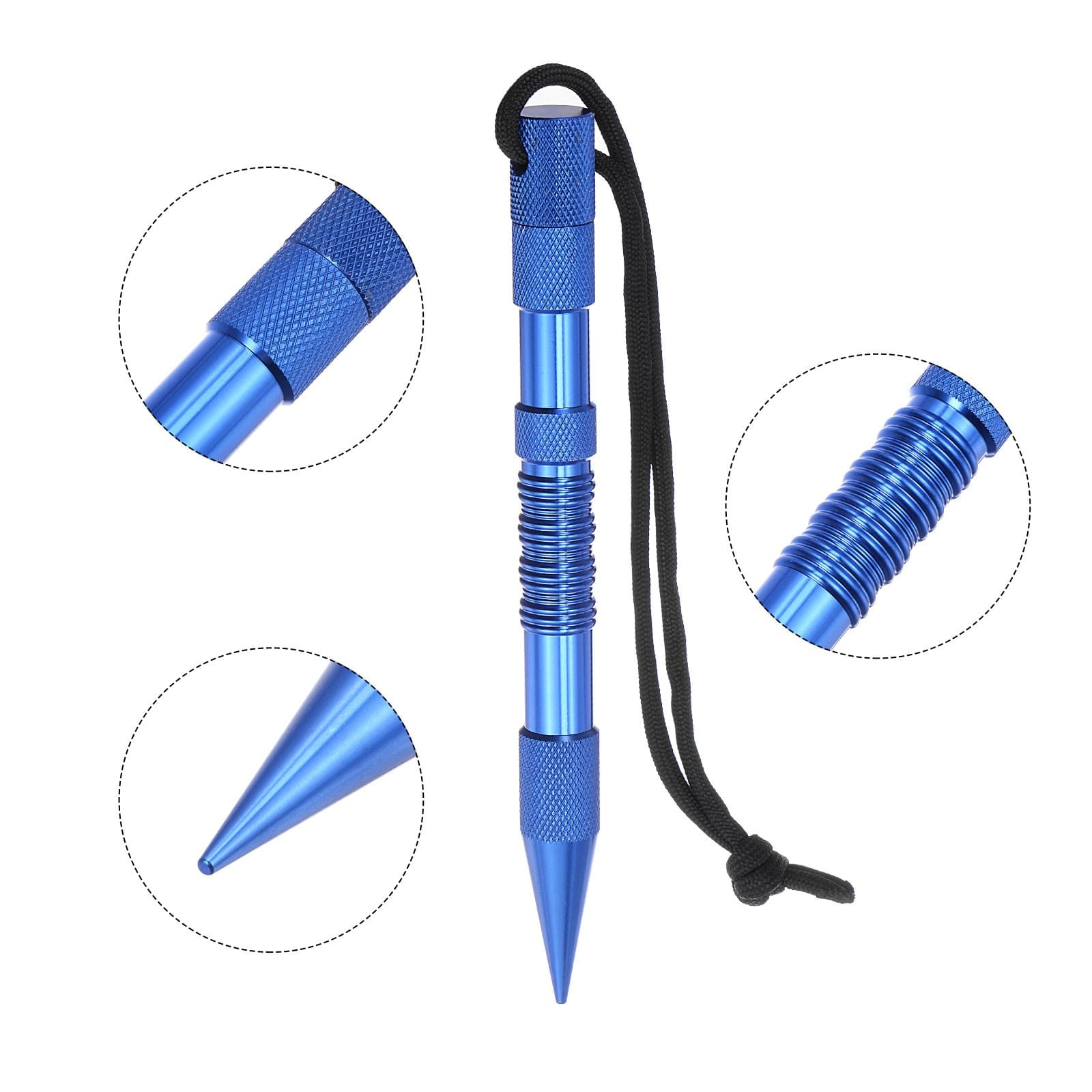 Knot Tools Paracord Stitching Marlinspike Blue 4