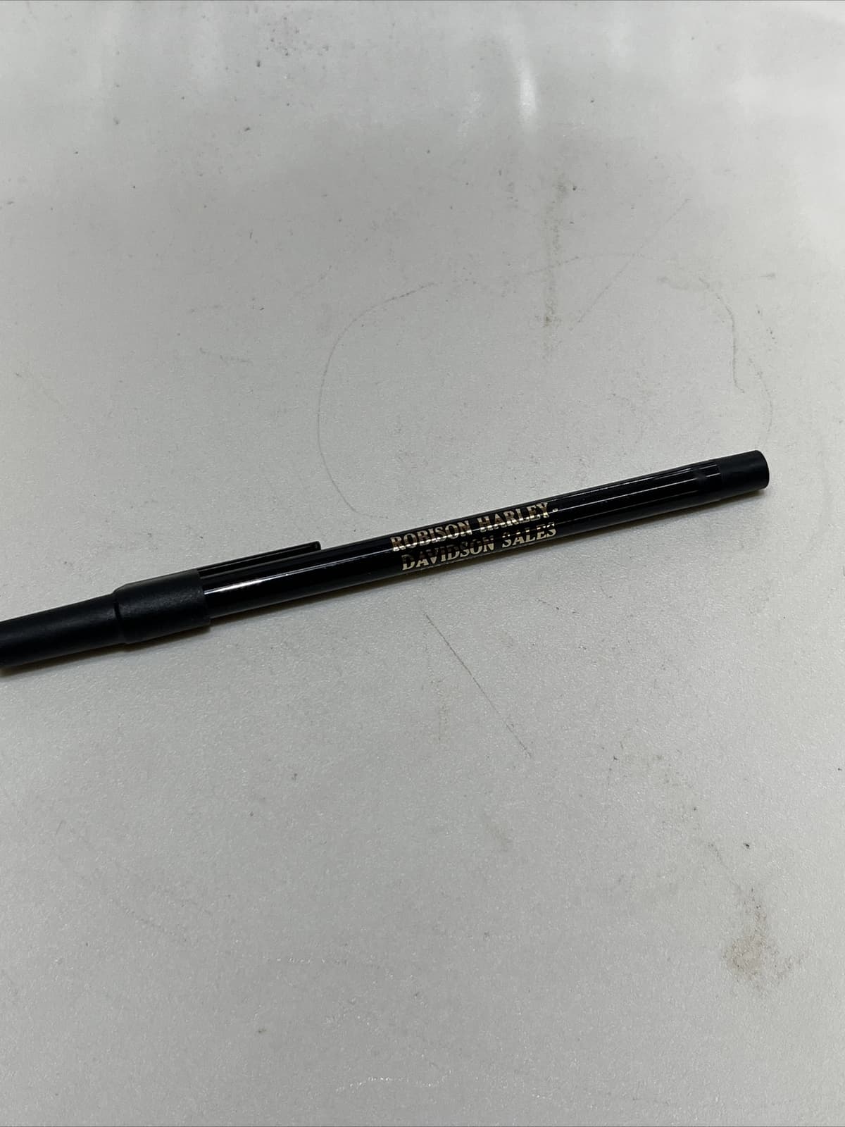 1980’s RARE ROBISON Harley Davidson Dealership pen FXR FXE FLT AMF XR-750 2