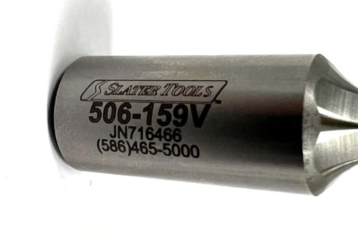 SLATER TOOLS 506-159 ROTARY HEX BROACH HEX SIZE 5/32" SHANK 1/2" OAL 1-3/4" 2