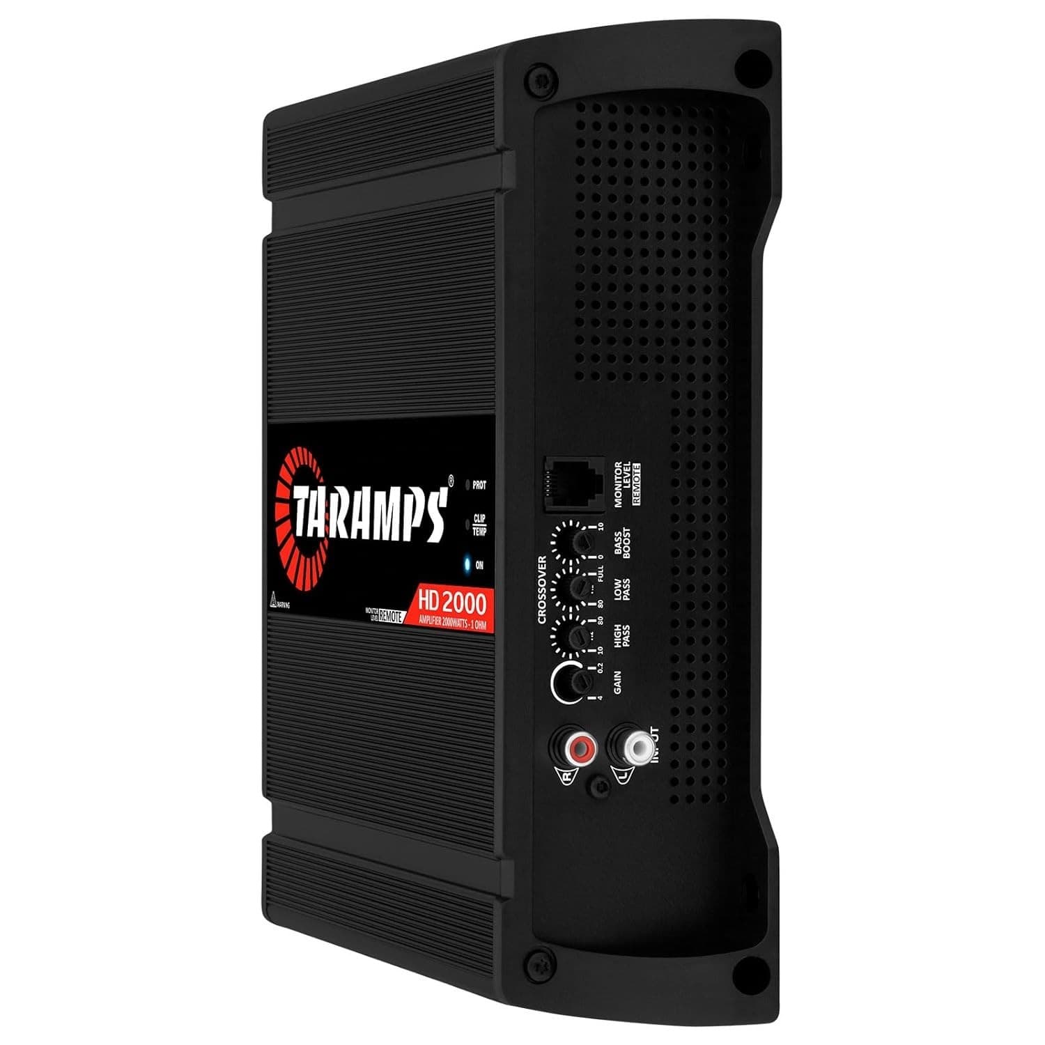 Taramps HD 2000 Black 2 Ohms 1 Channel 2000 Watts RMS MAX Car Amplifier Class D 4
