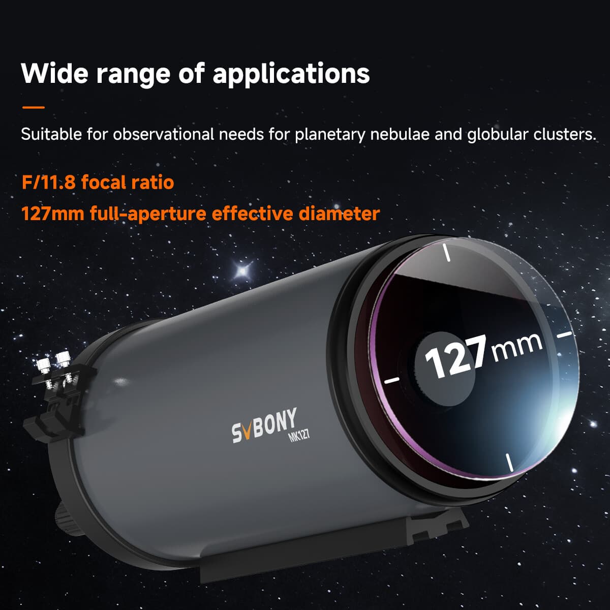 SVBONY MK127 Telescope Maksutov-Cassegrain 127mm for Planetary Observation 3