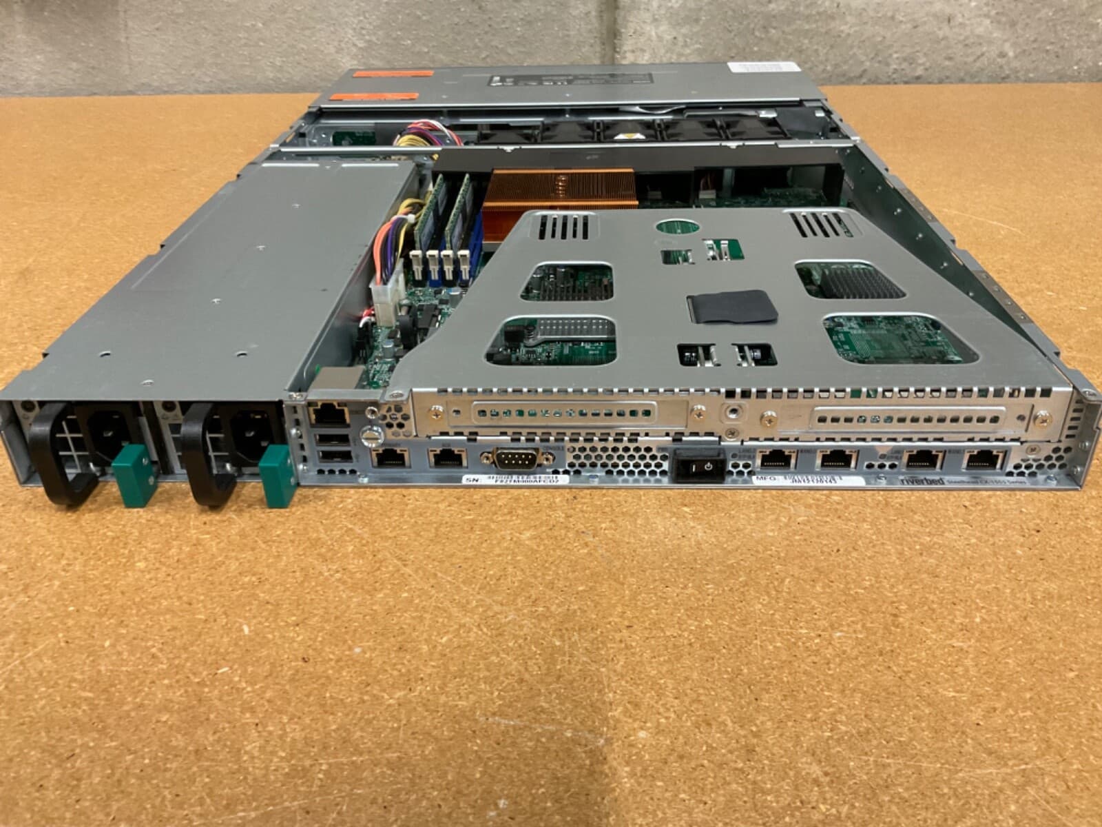 Riverbed CXA-01555-B010-E Model 1UACA Security Appliance No Hard Drives 5