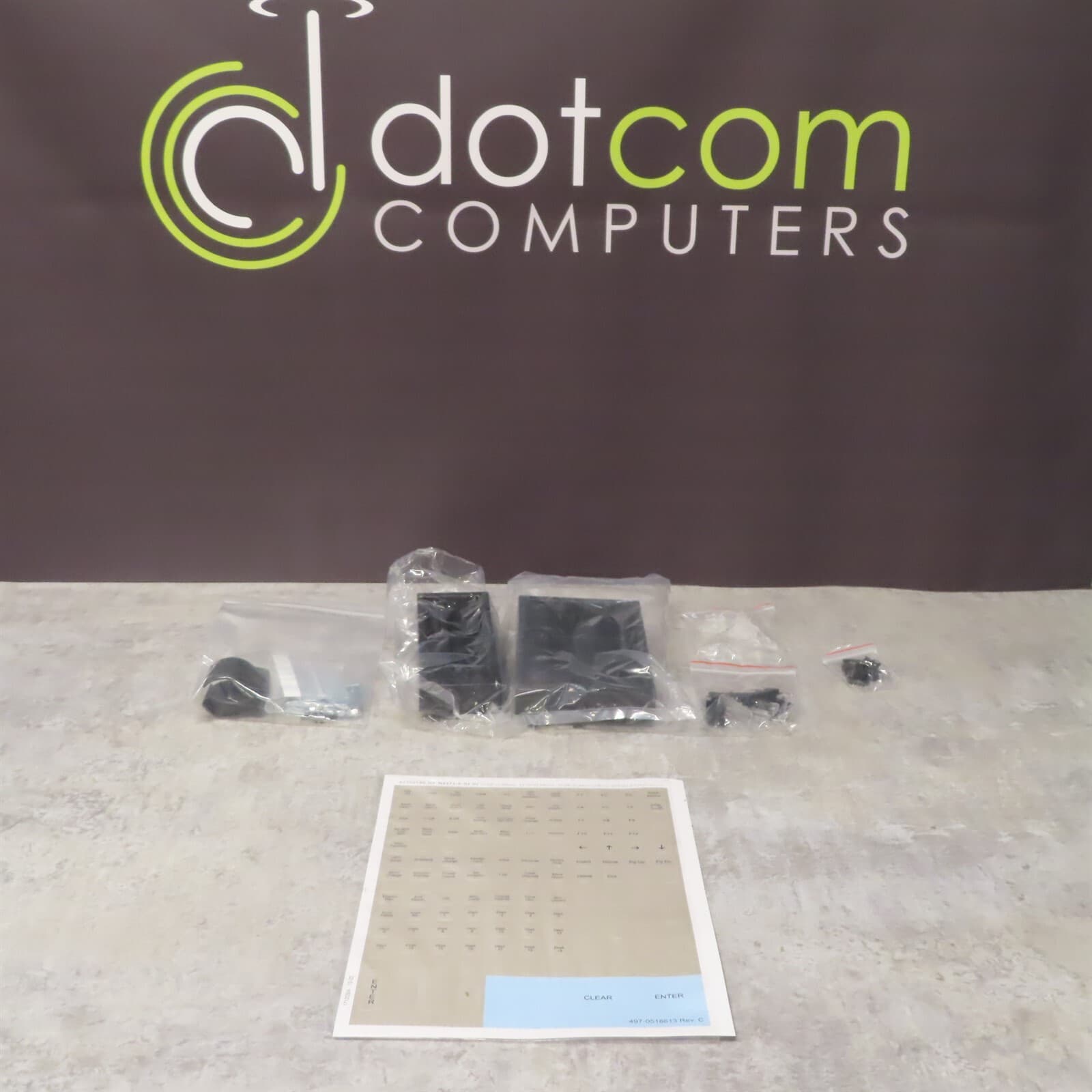 NCR POS System Terminal, Keyboard, Screen, Receipt Printer 7606-1507-8801 2