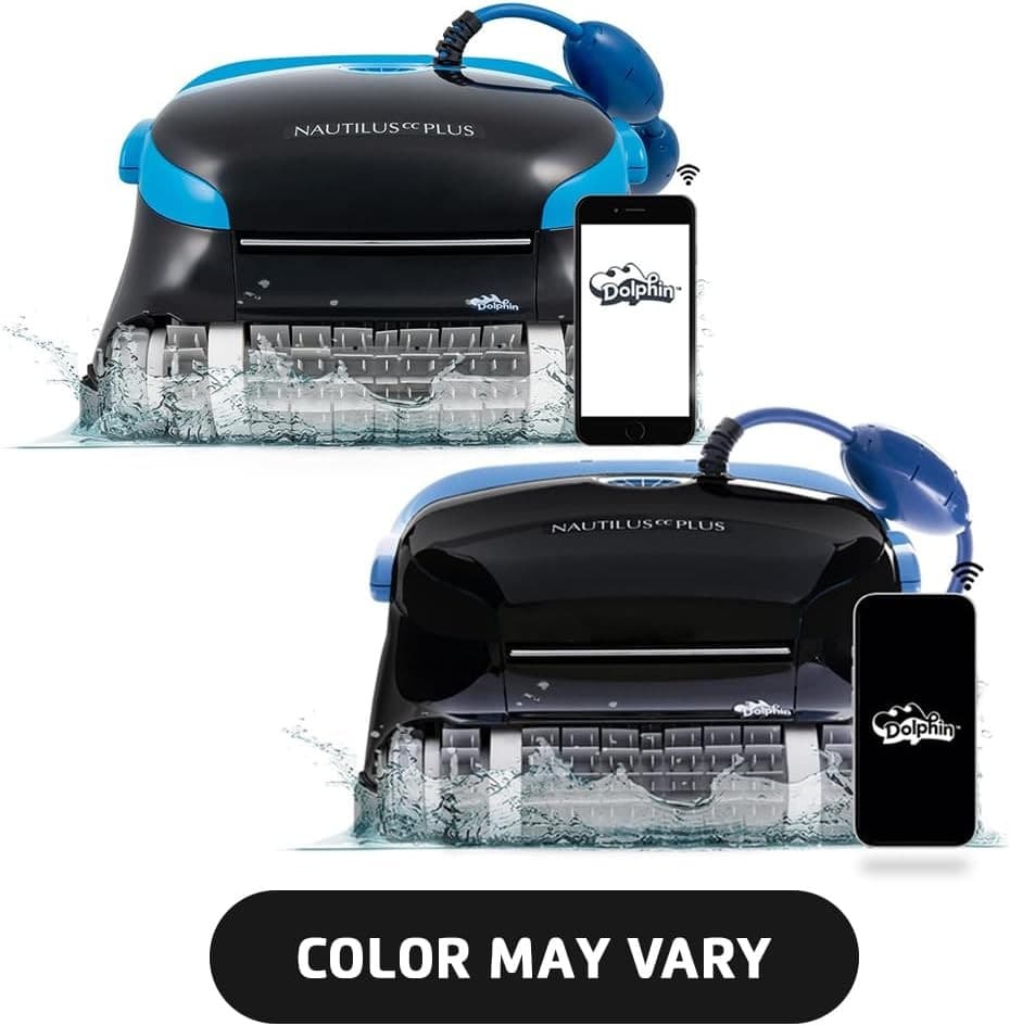 Dolphin Nautilus CC Plus Robotic Pool [Vacuum] Cleaner with Wi-Fi Pool Cleaning 2