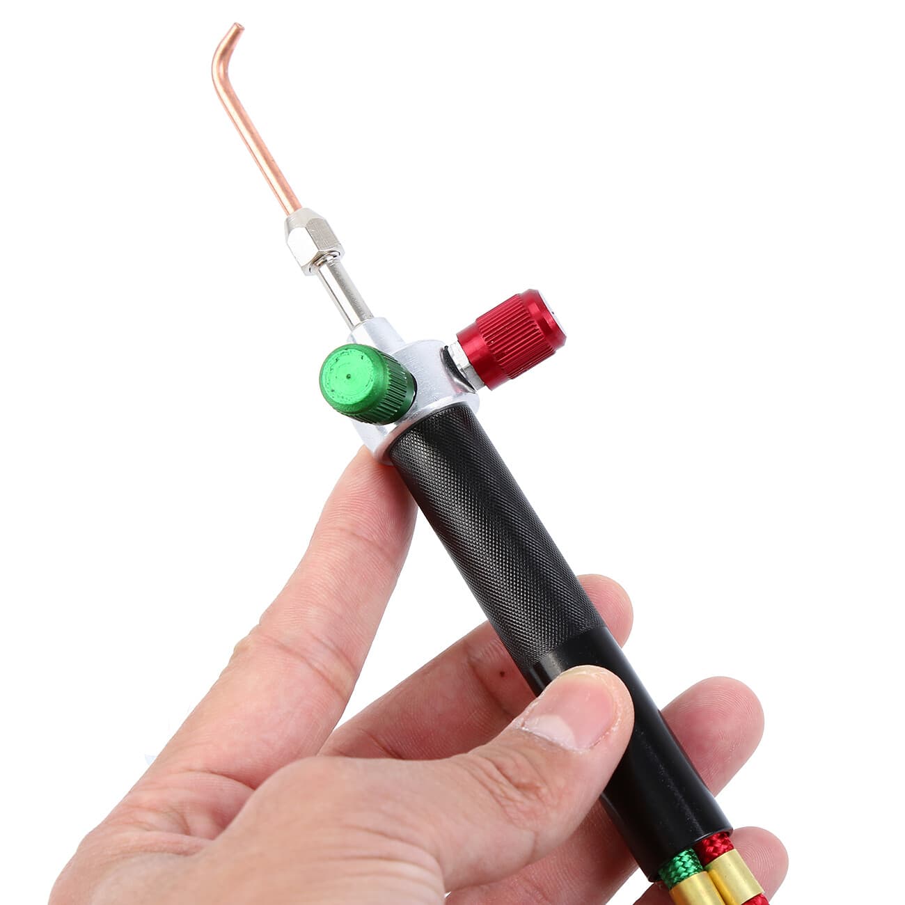 Mini Gas Welding Cutting Oxy Oxygen Acetylene Torch Kit Welder Tool w/ 5 Nozzles 3