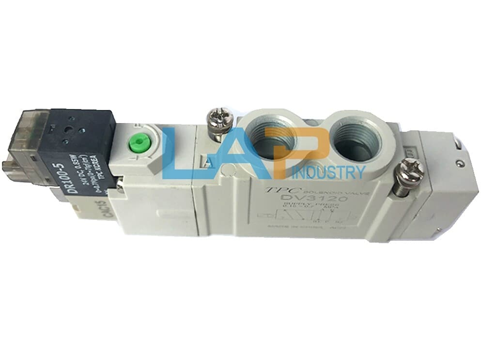 1PCS New For TPC DV3120 DV3120-5H-01 24VDC Electromagnetic Valve 5