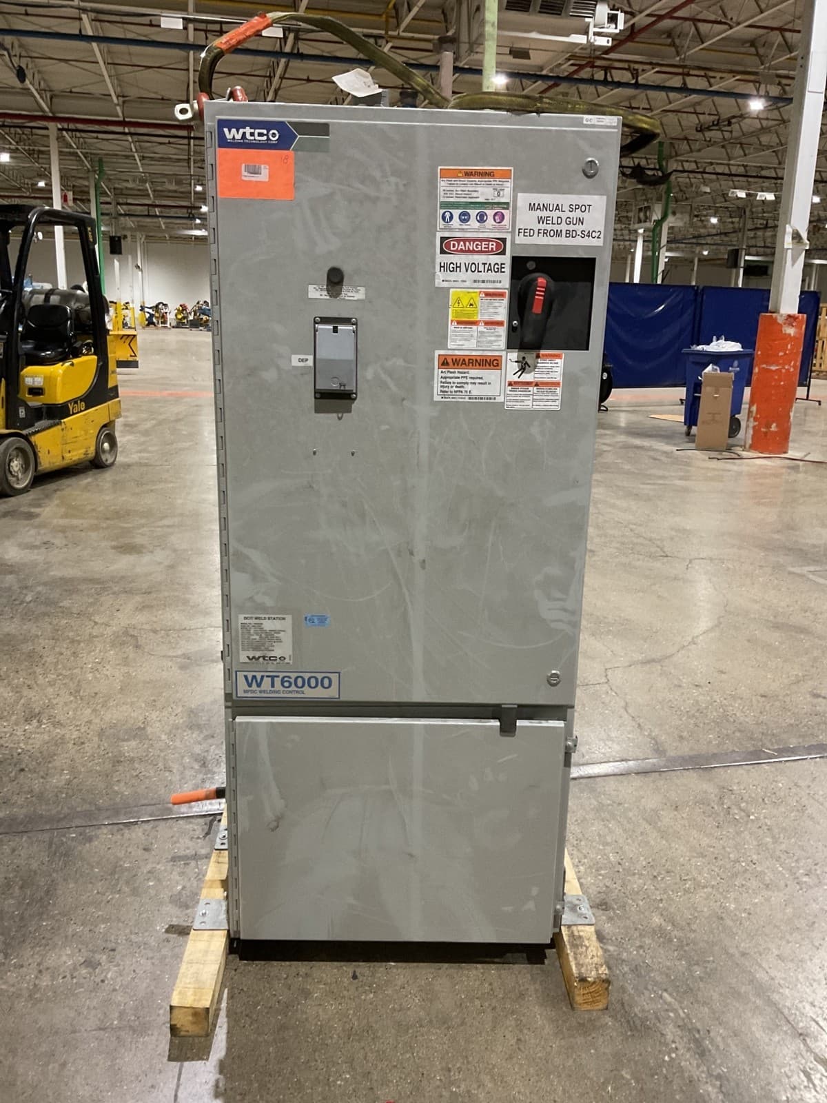 WTC 6041 964-2964 Weld Controller USED