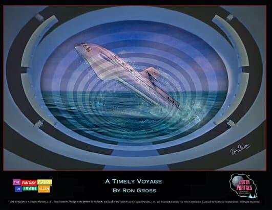 Lost In Space - The Fantasy Worlds of Irwin Allen - 2025 Calendar Time Tunnel 4