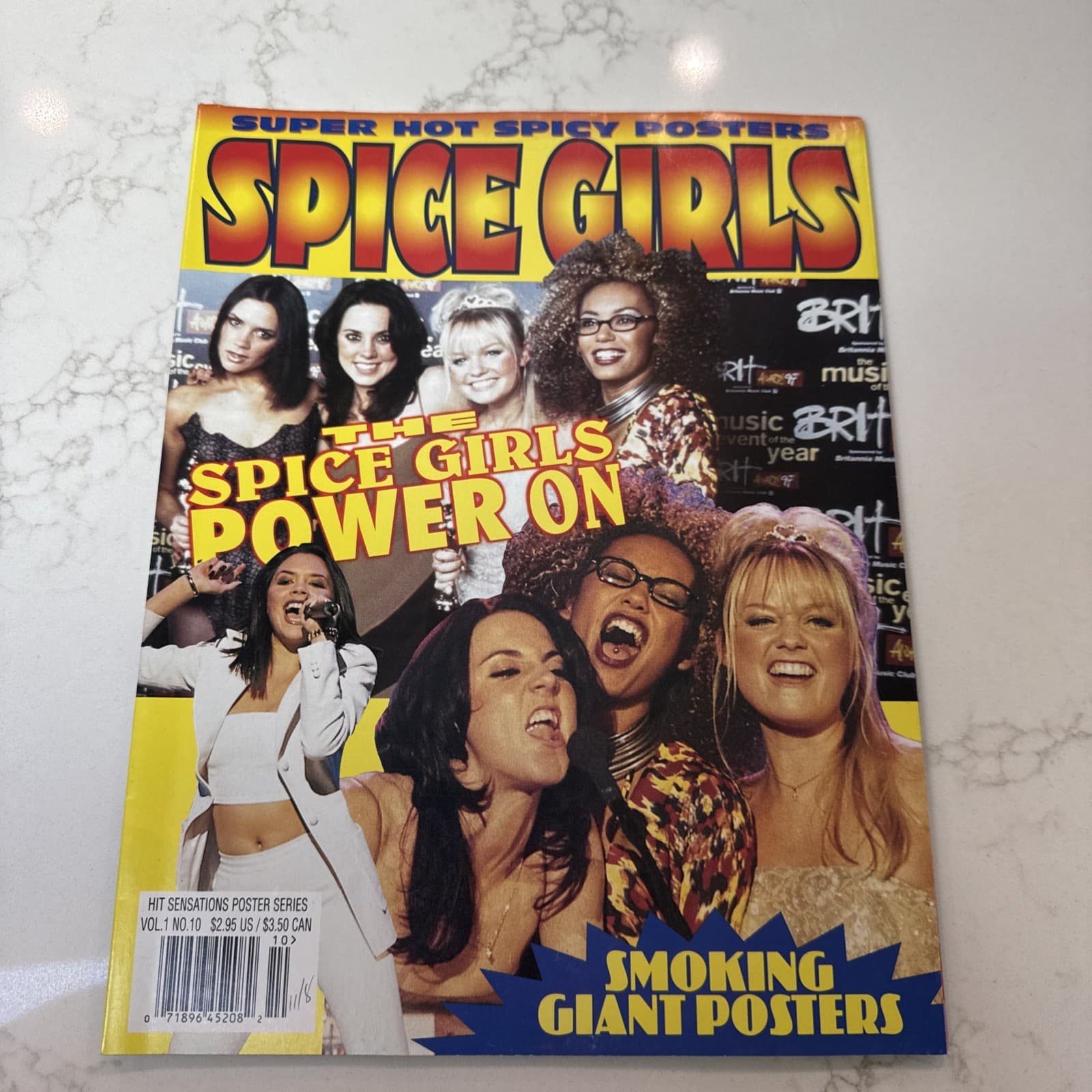 (4) Spice Girls Magazines lot • 1990s • Very Good CONDITION • Lot of 4 • SPG.04 4
