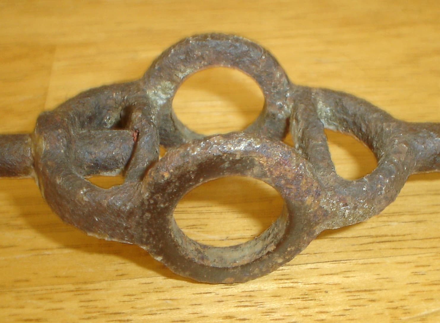 Antique Ornate Cast Iron Iowa Barn Directional Weathervane Arrow (Missing Cow) 4