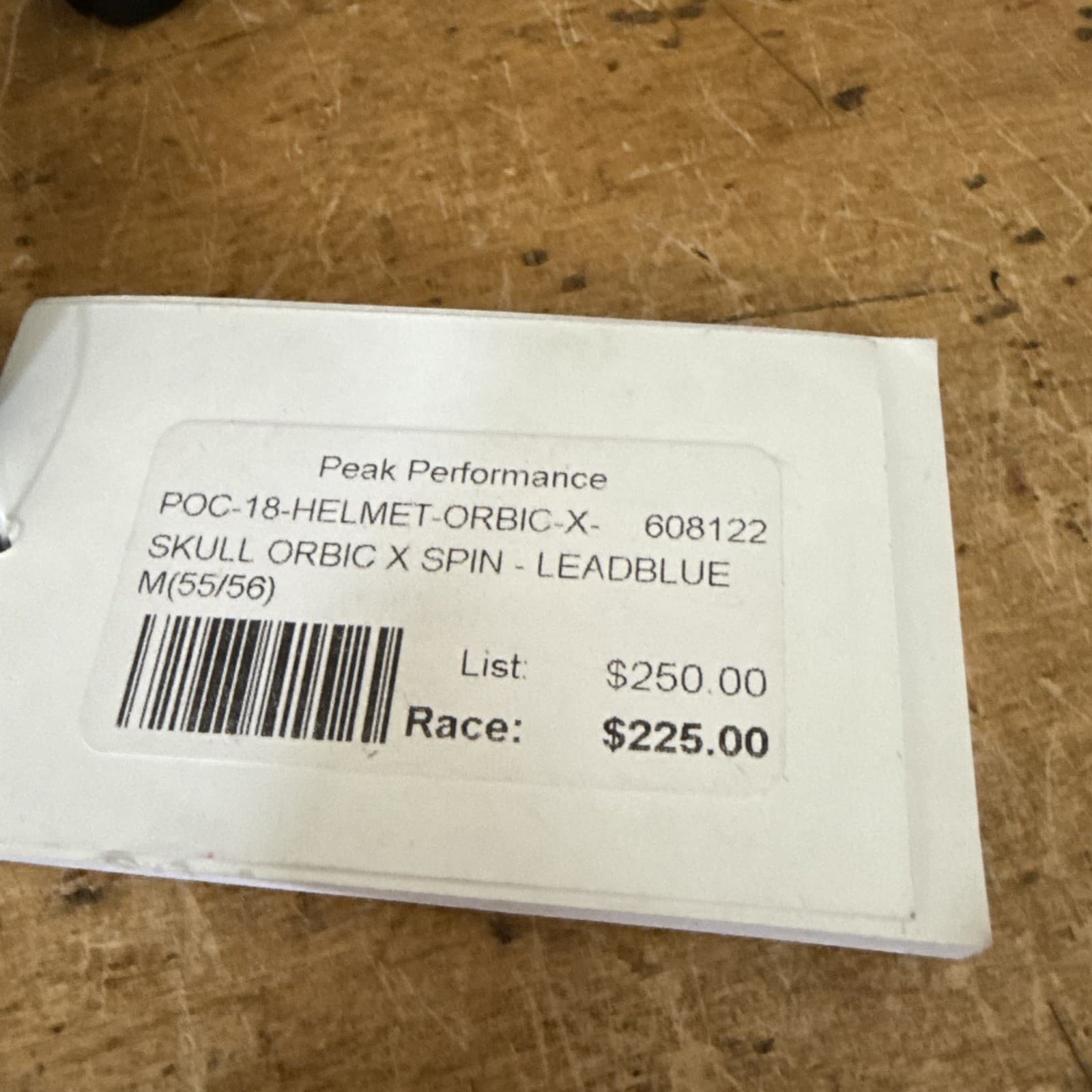 New POC Skull Orbic X Spin Helmet Blue Size M Medium Ski Snowboarding Ret $250 3