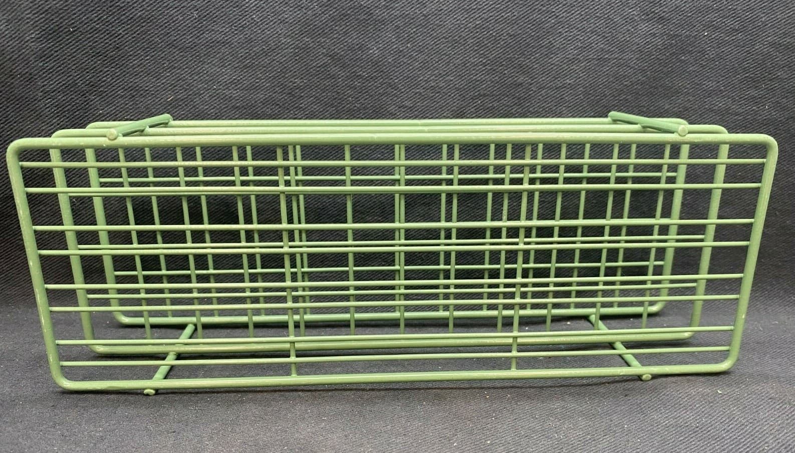 Unbranded 48-Place Green Epoxy-Coated Wire Test Tube Rack for 15-16mm Tubes 2
