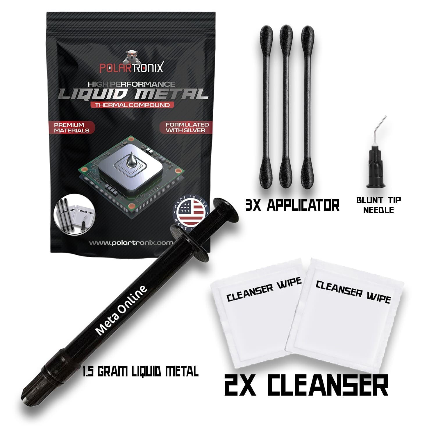 PS5 Over Heating Problem Solver 1.5 Grams Liquid metal thermal paste CPU, GPU 2