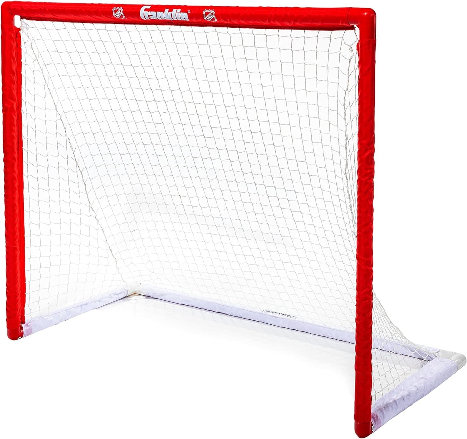 NHL Street Hockey Goal with Net - Portable Lightweight PVC Youth Street + Rol... 2