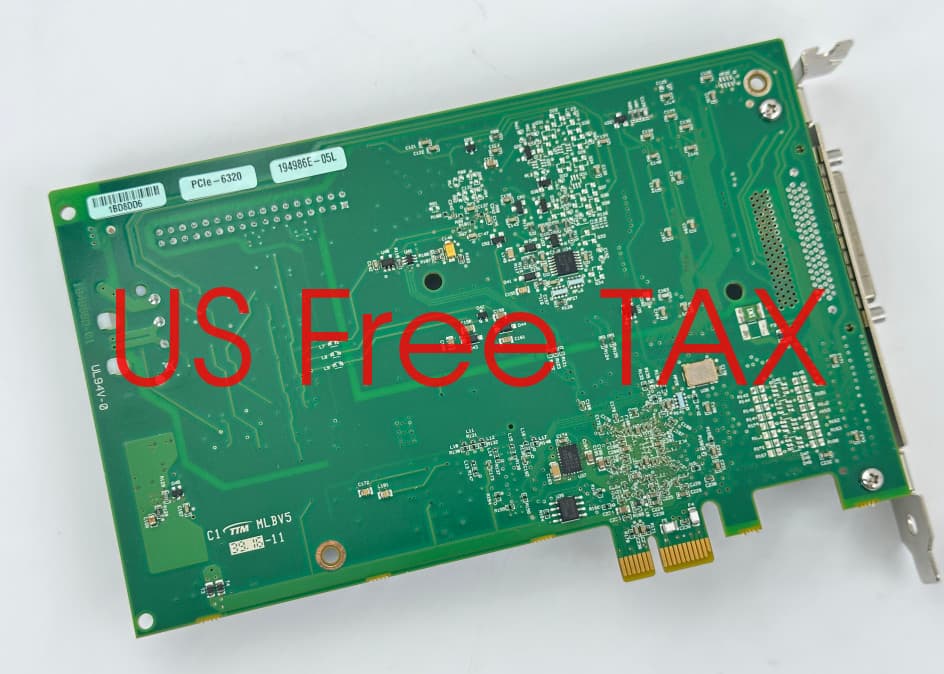 National Instruments PCIe-6320 NI DAQ Card, X-Series, Multifunction 781043-01 3