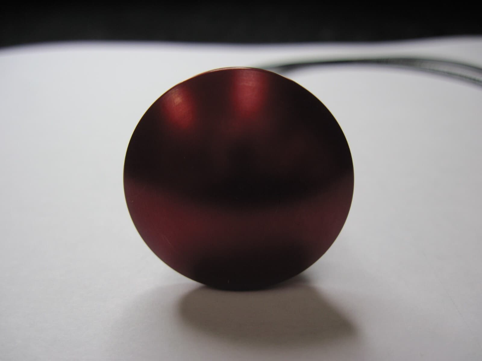 P3-30266  OTTO  PUSHBUTTON SWITCH (RED ALUMINUM) 2