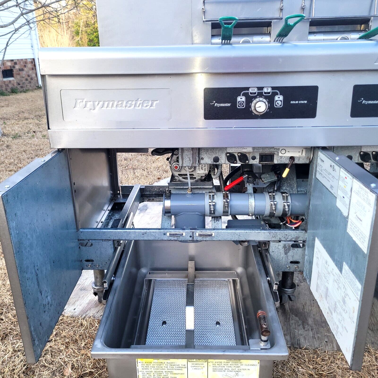 Frymaster Quadruple Electric Fryer Model# FMRE417SC, 208V 3φ, Filter, XTRA CLEAN 3