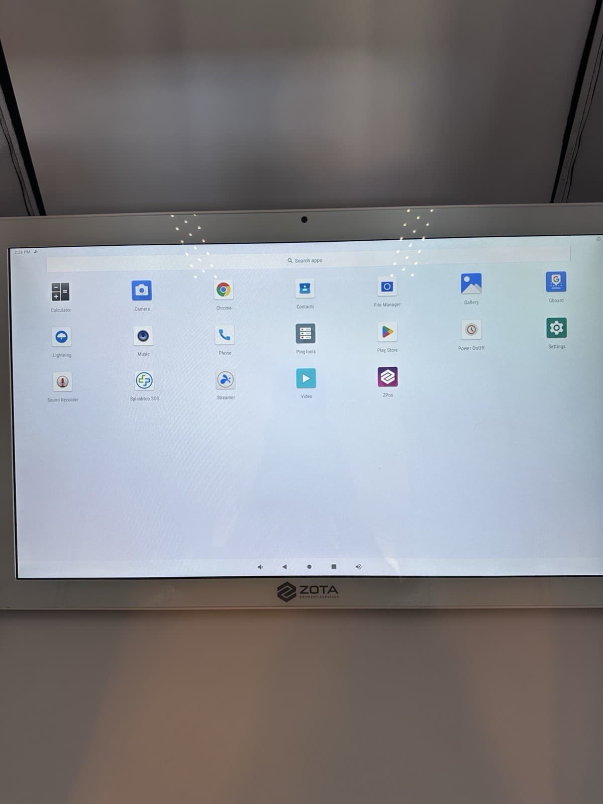 ZOTA AIO Android Touchscreen Terminal – 21.5” Display – Model rk3399 - Android 9 4