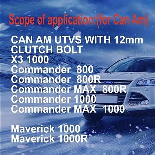  Heavy Duty Primary Clutch Puller for Can Am M12×1.75 5