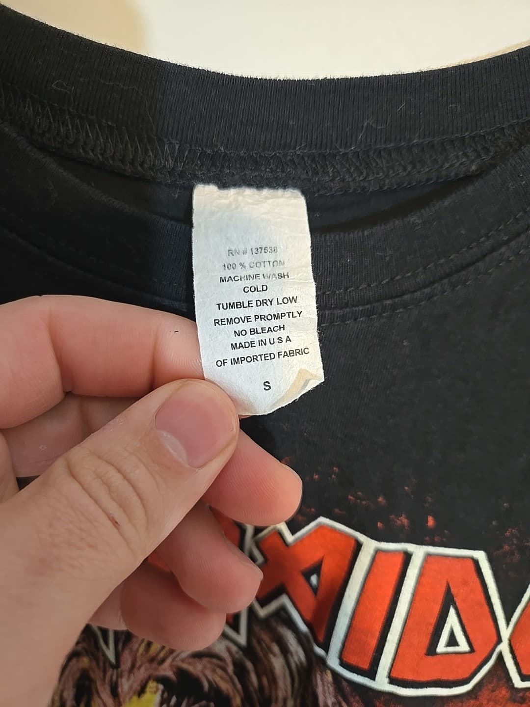 IRON MAIDEN Killers Eddie Album Cover Art T-shirt Mens Small, Made USA 3