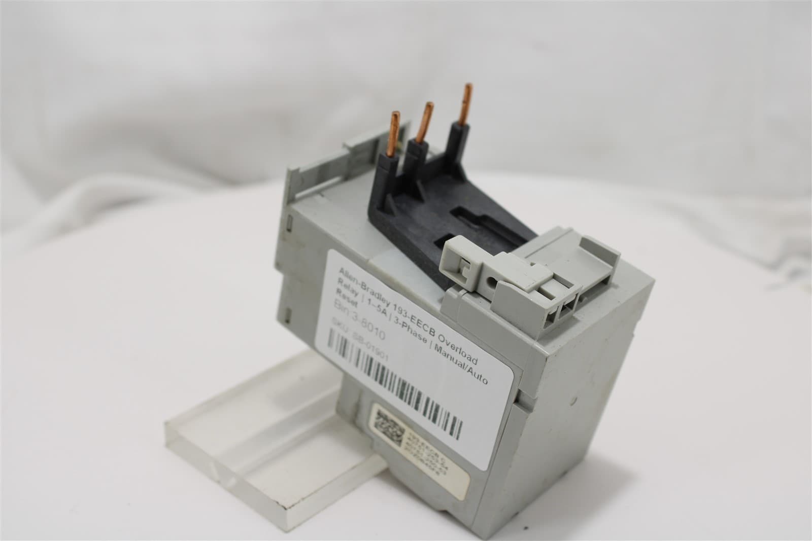 Allen-Bradley 193-EECB Overload Relay | 1–5A | 3-Phase | Manual/Auto Reset 4