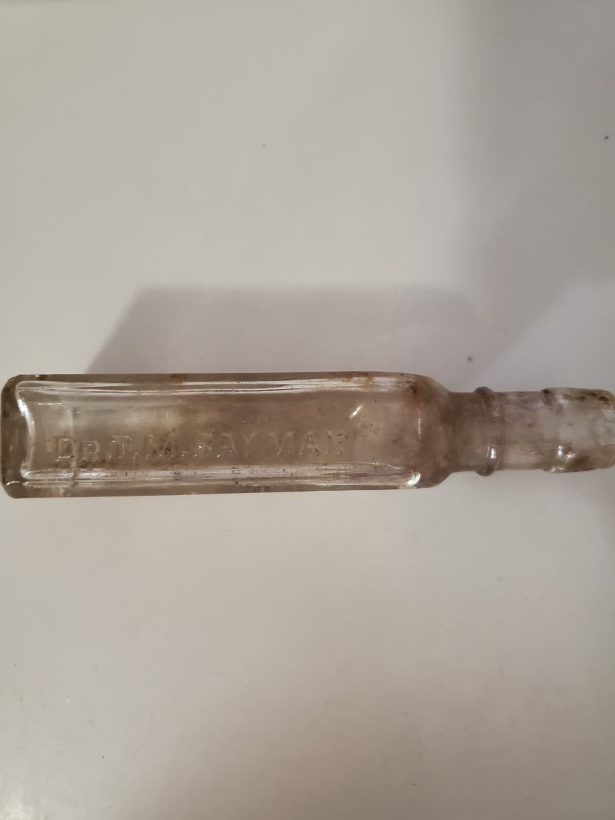 Dr. T.M. Sayman Products Are Supreme St. Louis, MO. Medicine Bottle Antique 2