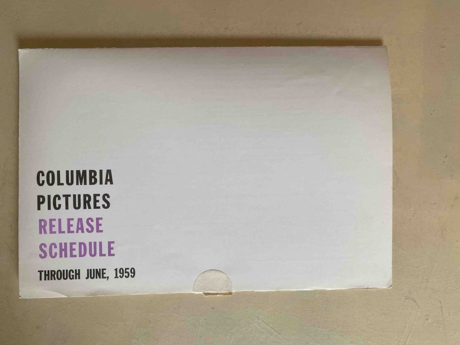 It Happened to Jane Release Schedule May 1959 Doris Day, ultra rare! 3