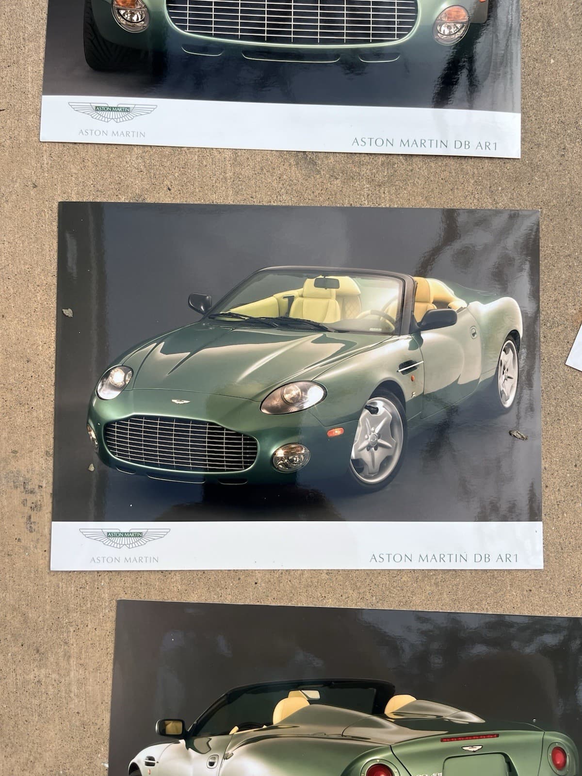 Aston Martin DB AR1 Press Factory Press Release Photos. 2003