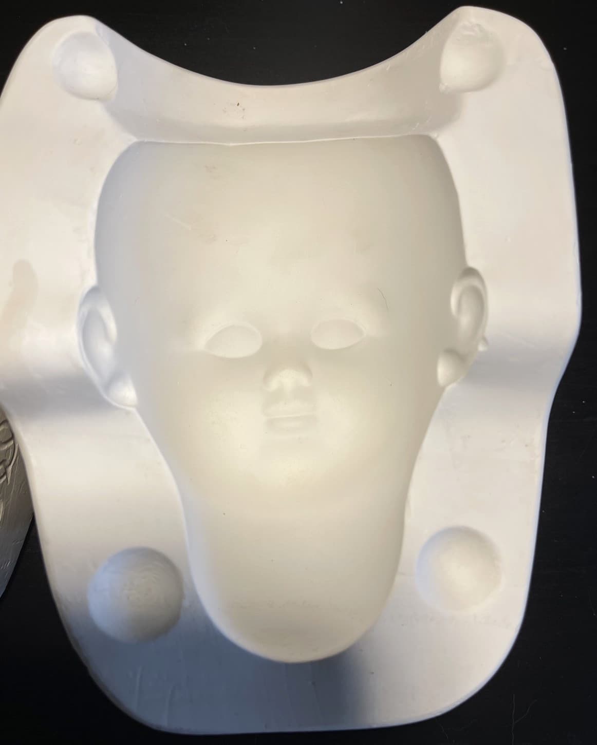 Vintage Bell Ceramic Slip Casting Mold Doll Head 2196 2