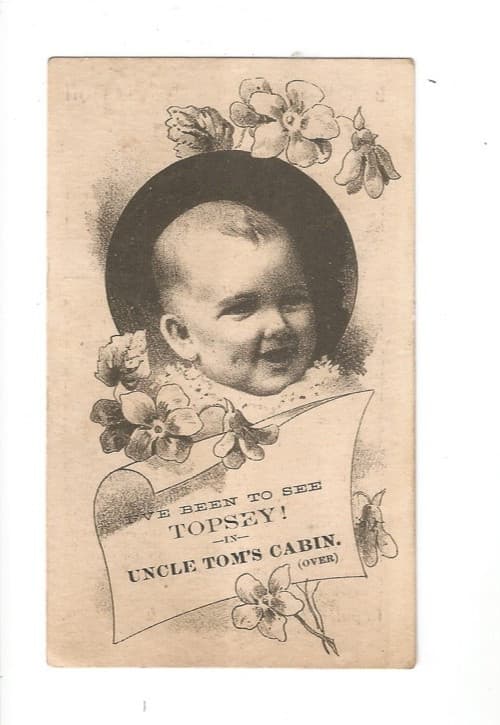 UNCLE TOMS CABIN E S SULLIVAN BLACK DIAMOND COMBINATION AFRICAN AMERICAN TOPSEY