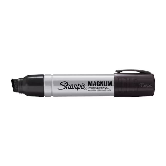 Sharpie Magnum Permanent Marker XL Chisel Tip Black (44001A) 4