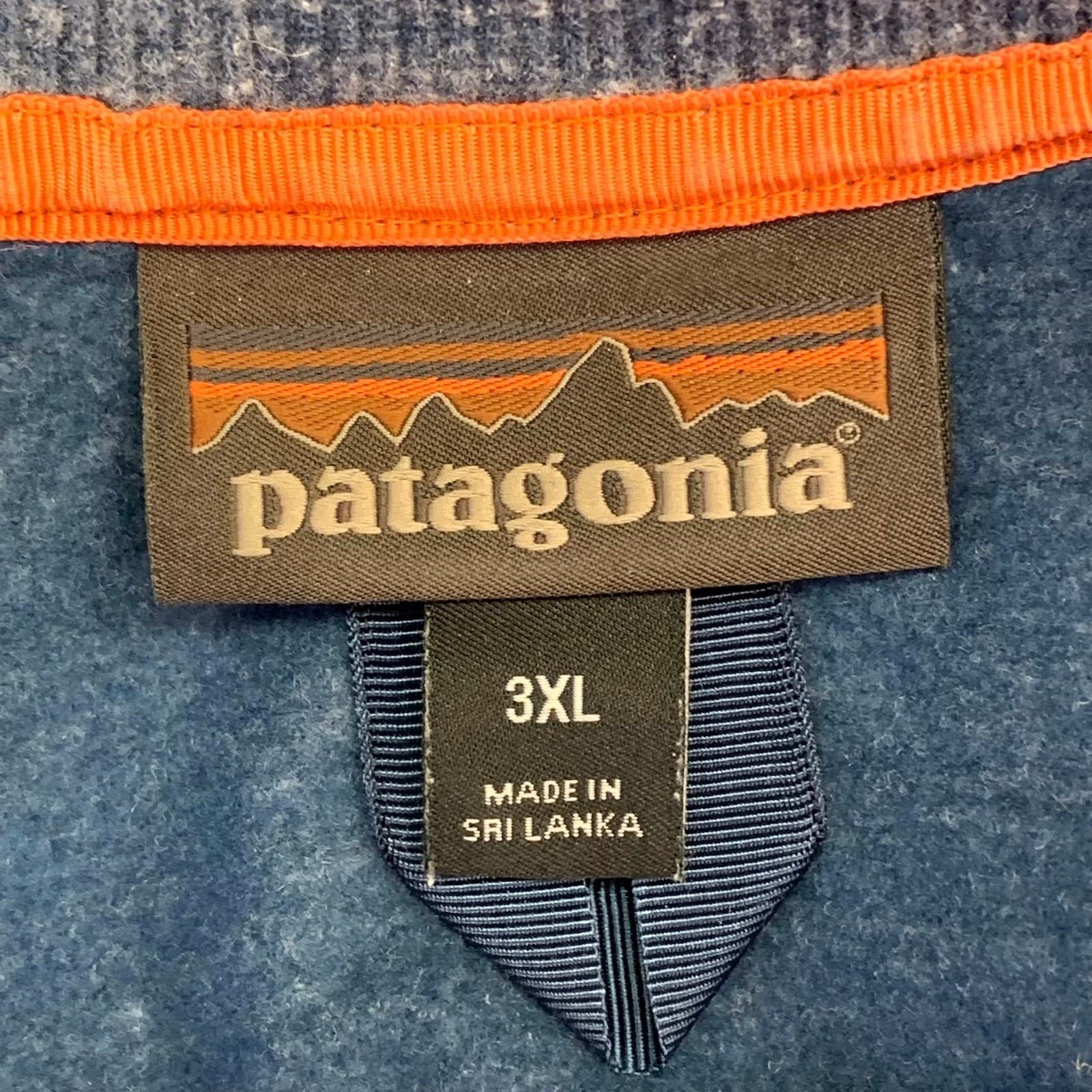 Patagonia Mens Hemp Blend Pocket Pullover Shirt Size 3XL 6