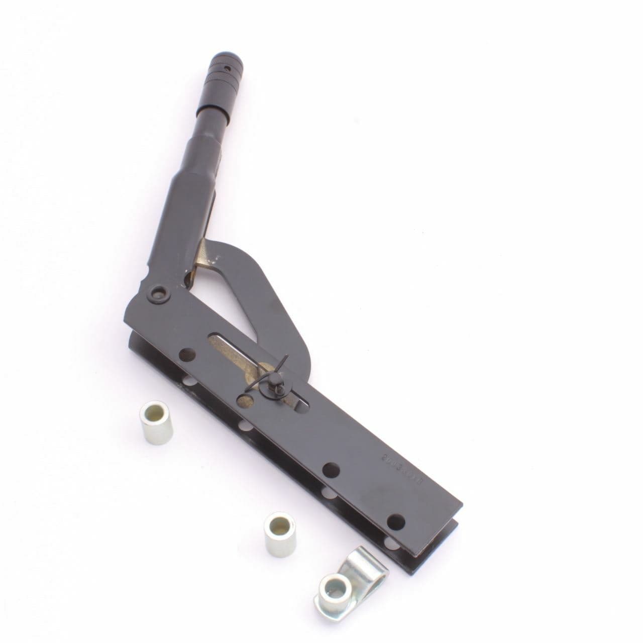 Parking Brake Lever, Over Center, 1 cable, clamp style cable mount 5