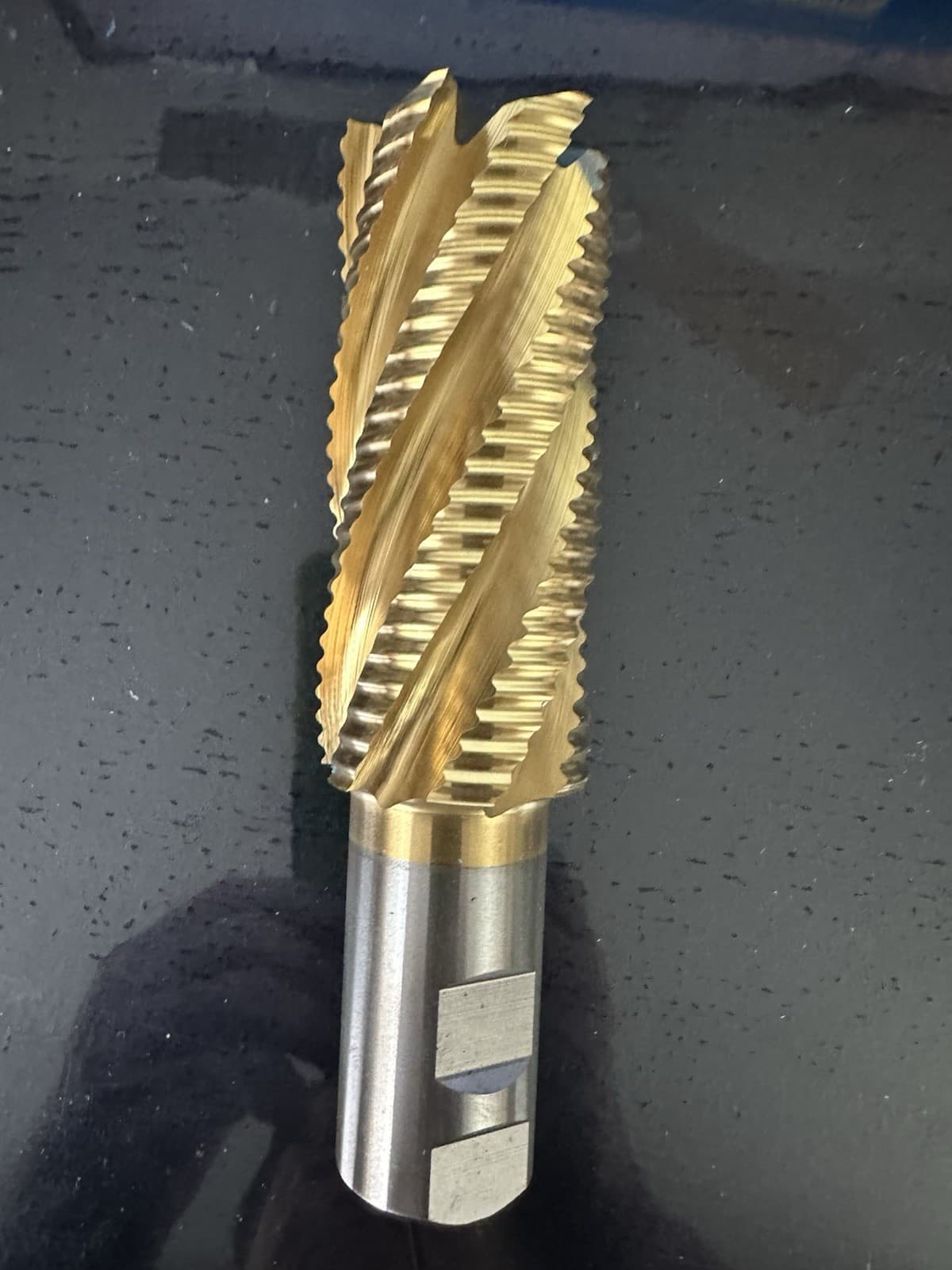 New Niagara  Roughing End Mill 1-3/4 Diameter 6 Flute Cobalt Tin Coated 5