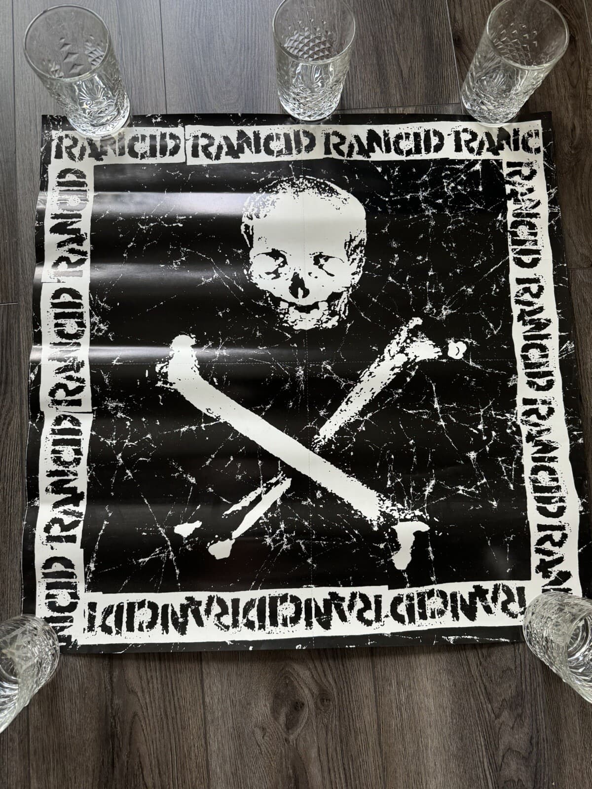 MUSIC POSTER ~ Rancid Self Titled 2000 24x24" Double Sided Prom 2